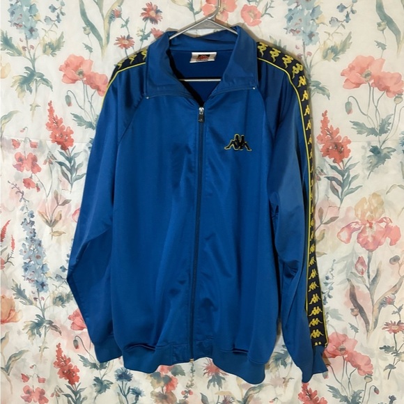 Vintage Kappa Blue Track Jacket for Men - Picture 2 of 12